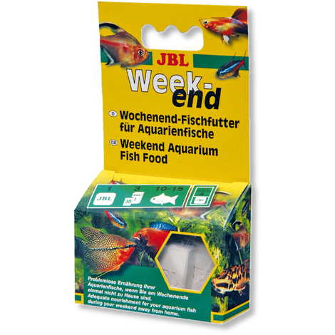JBL Weekend Wochenend-Alleinfutter für alle Aquarienfische 20 g
