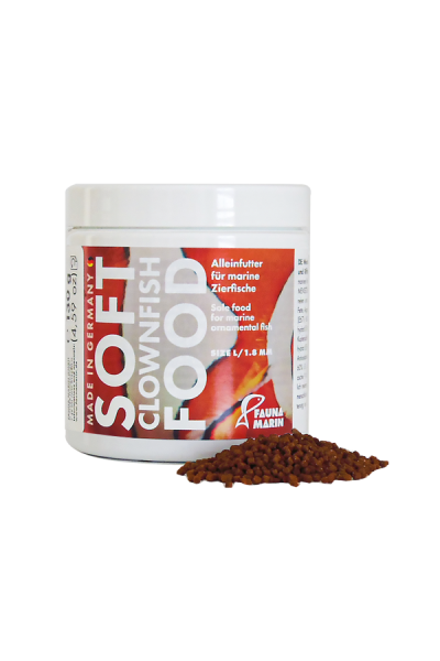 Soft Clownfish Food 250ml Größe L Weiches, speziell angereichertes Futter speziell für Anemonenfisch
