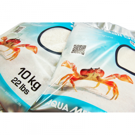 Aqua Medic Bali Sand 0,5 – 1,2 mm, 10 kg Beutel