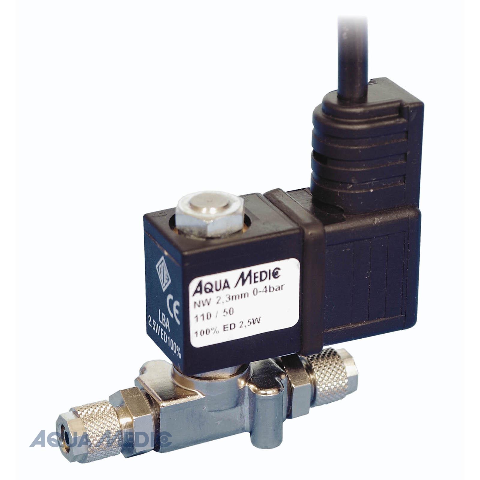 Elektrisches Absperrventil für CO2-Standard - M-ventil Standard, vernickelt, 1/8", 2,5 Watt