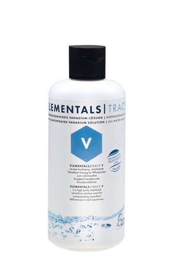 Fauna Marin - ELEMENTALS TRACE V 250ml Hochkonzentrierte Vanadium-Lösung für Meerwasseraquarien