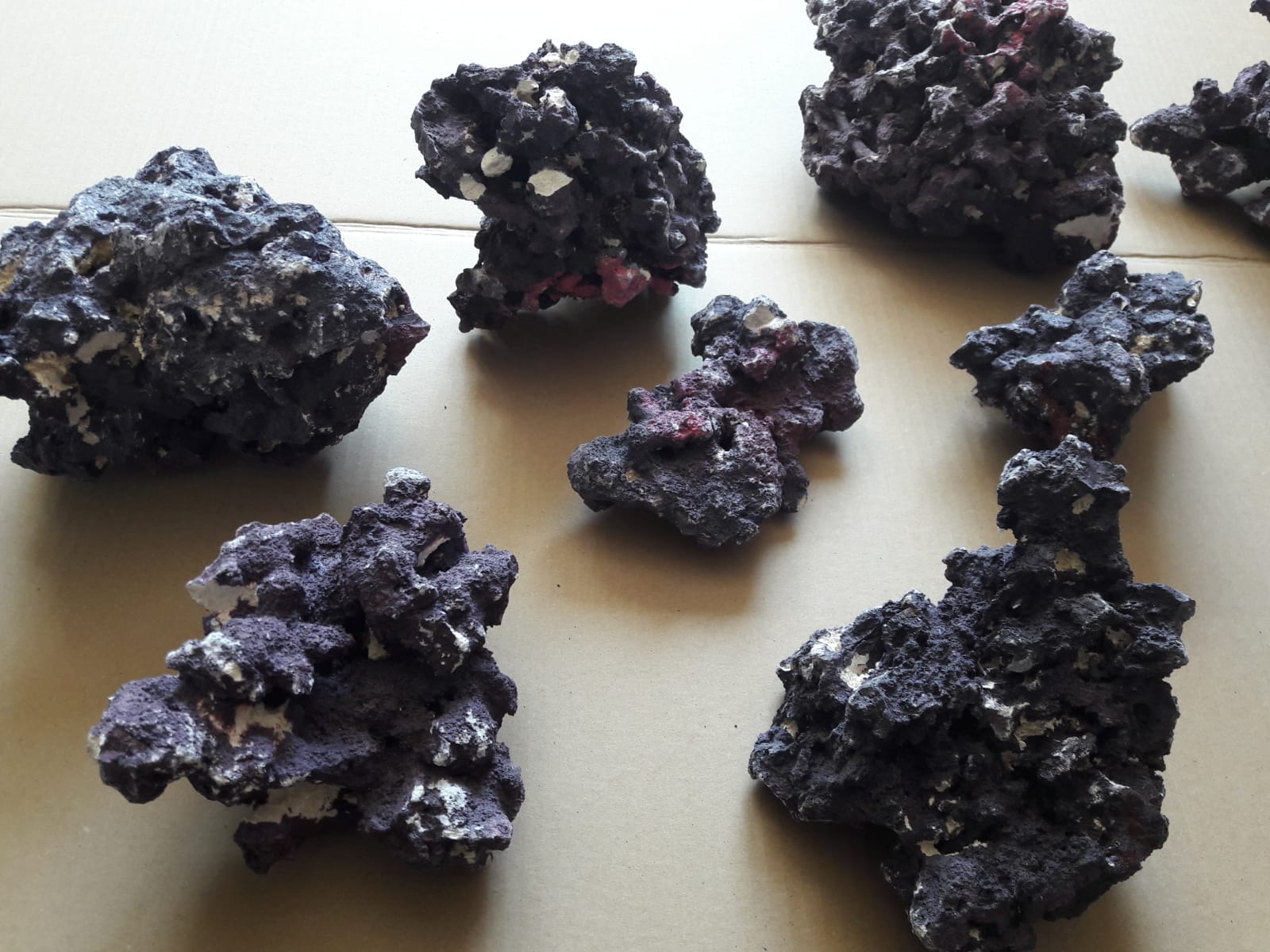 NATURE'S OCEAN® PURPLE BASE ROCK™ - Karton 18kg