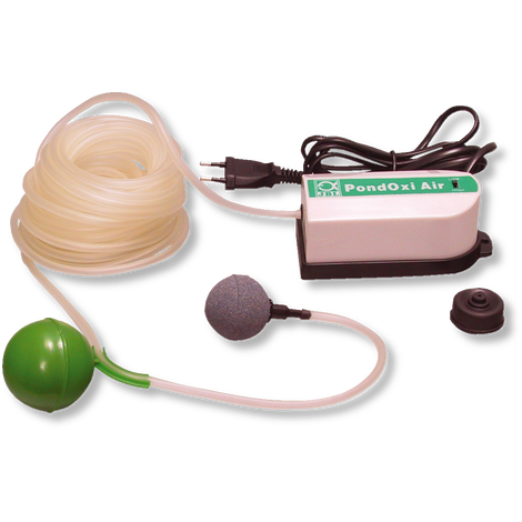 JBL PondOxi-Set - Belüftungs-Set mit Luftpumpe für Gartenteiche