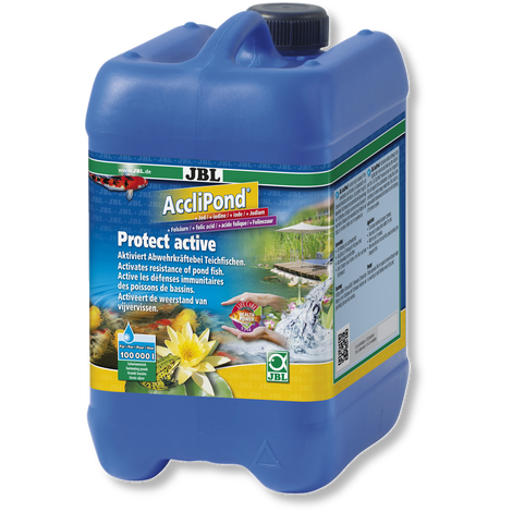 JBL AccliPond 5 l - Wasseraufbereiter zur Aktivierung der Abwehrkräfte für Teichwasser