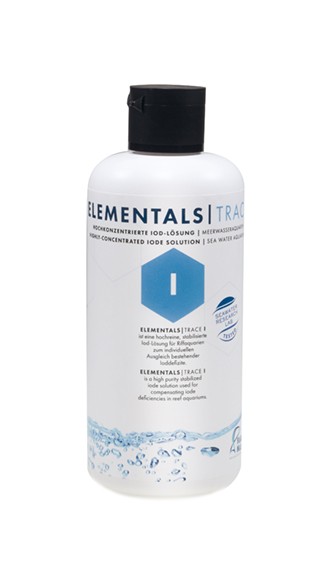 Fauna Marin - ELEMENTALS TRACE I 250ml Hochkonzentrierte Jod-Lösung für Meerwasseraquarien