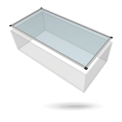 JumpGuard Pro 180x90cm Springschutzgitter